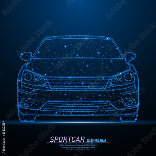 High-speed sport car