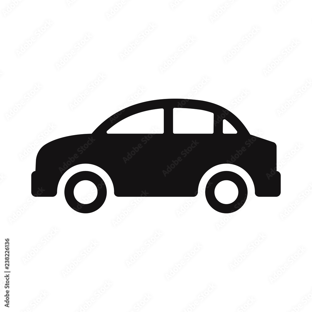 Car icon vector