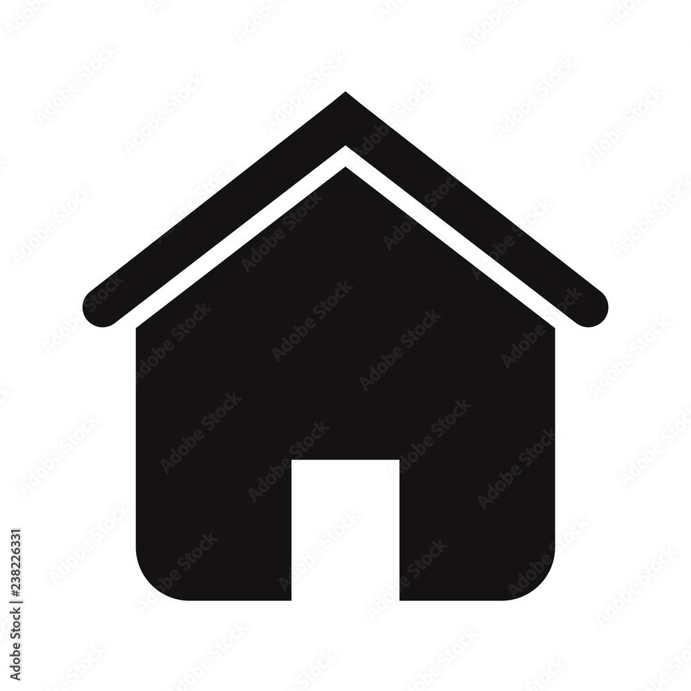Home icon vector