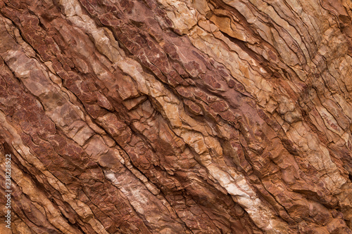 Stone texture of red and brown colors