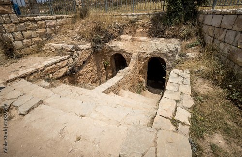 Ritual Baths along Way of the Patriarchs. Israel photo