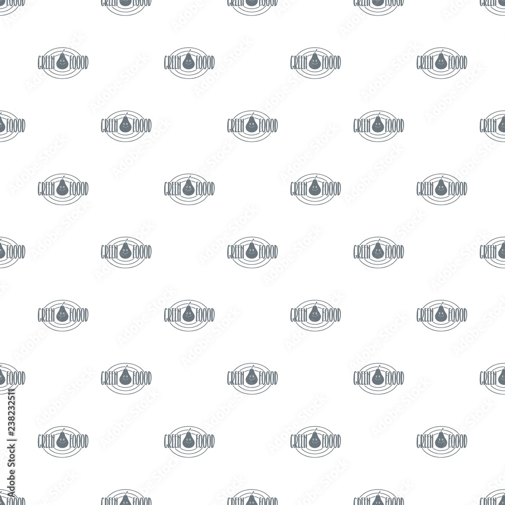 Green food pattern vector seamless repeat for any web design Green food pattern vector seamless repeat for any web design