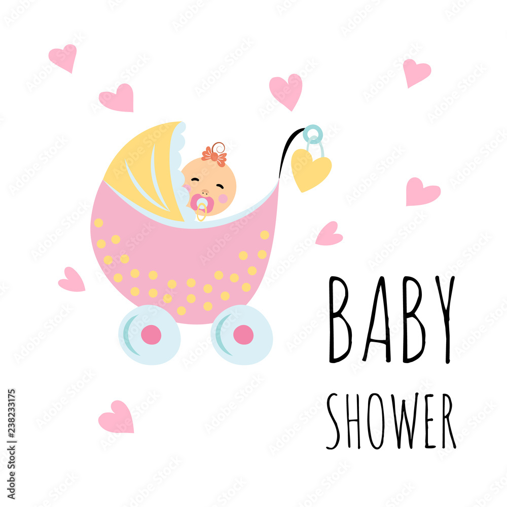 Baby Carriage Template