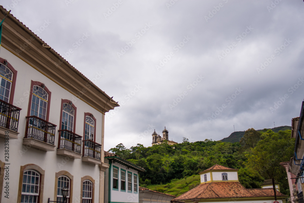 Fototapeta premium View of Ouro Preto, Minas Gerais - Brazil
