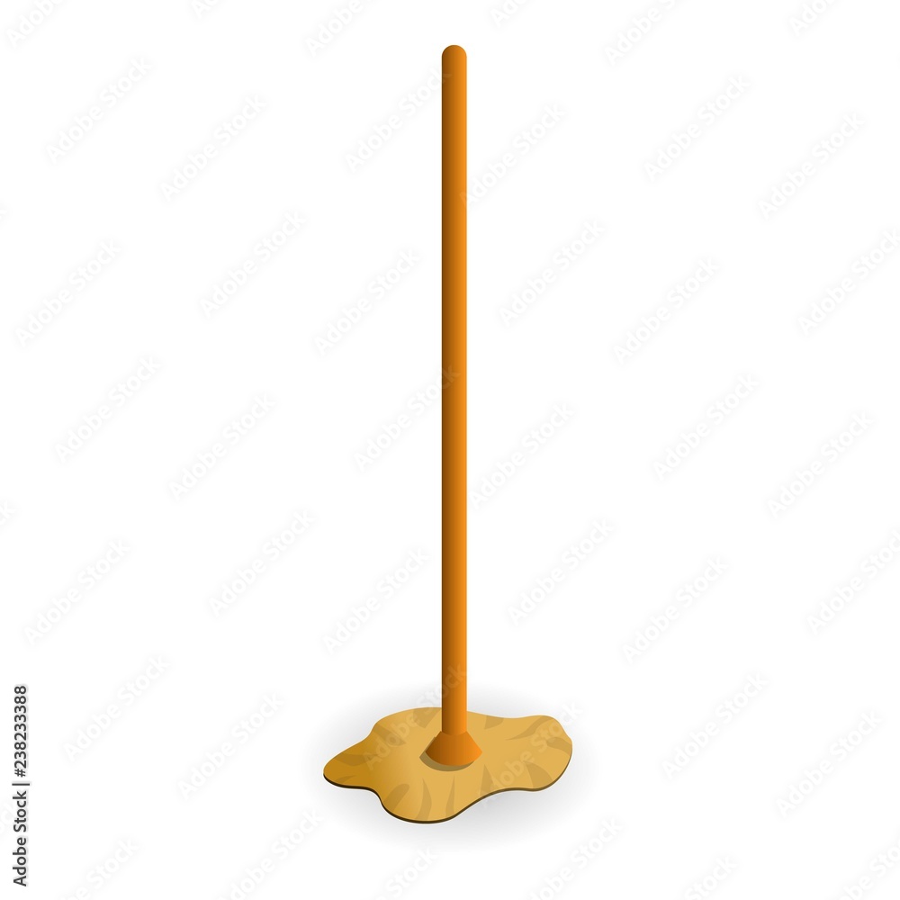 Mop icon. Cartoon of mop vector icon for web design isolated on white background Mop icon. Cartoon of mop vector icon for web design isolated on white background