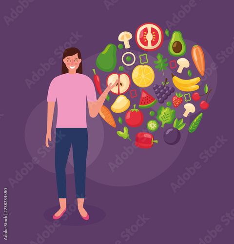 people healthy food