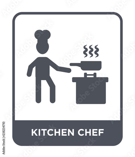 kitchen chef icon vector