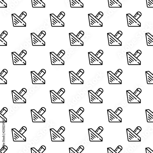Wood dreidel pattern seamless vector repeat for any web design