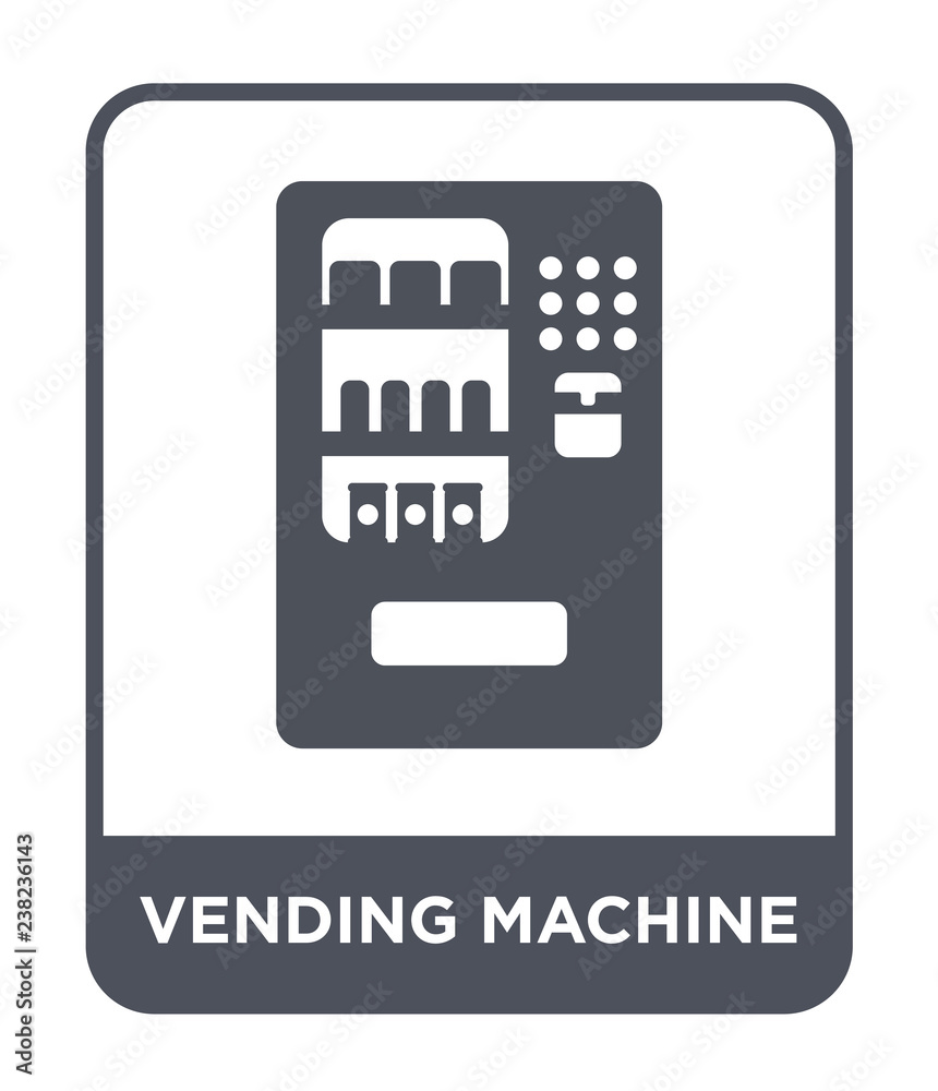 vending machine icon vector - obrazy, fototapety, plakaty 