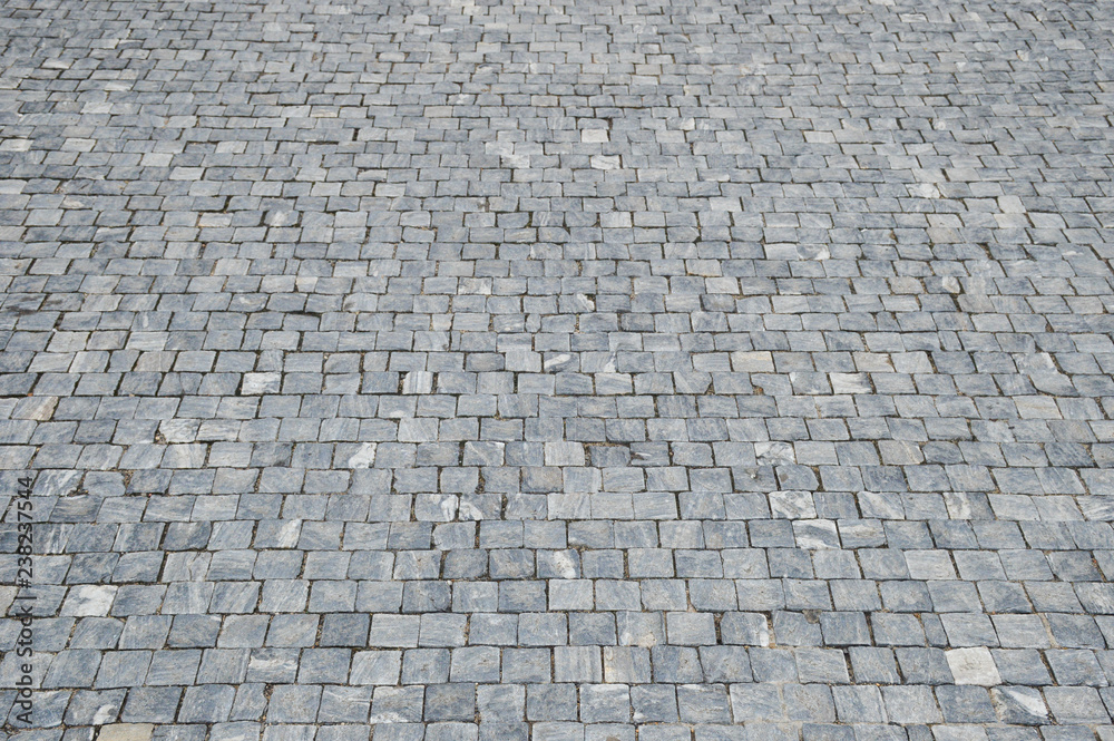 Stone pavement texture