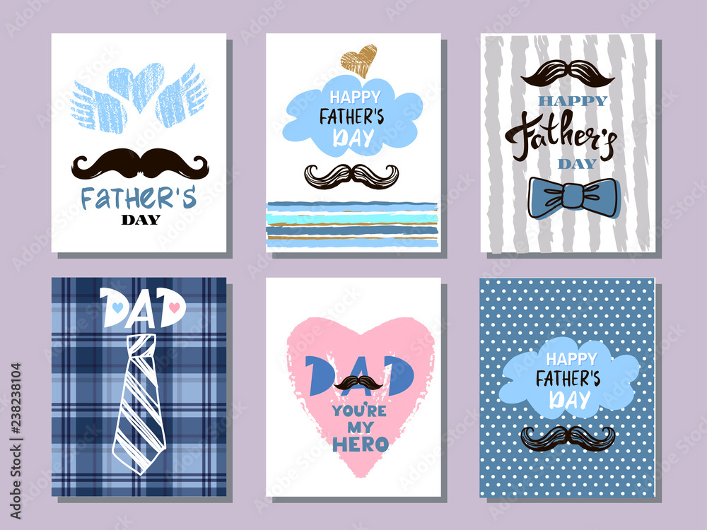 Father's day collection cards10