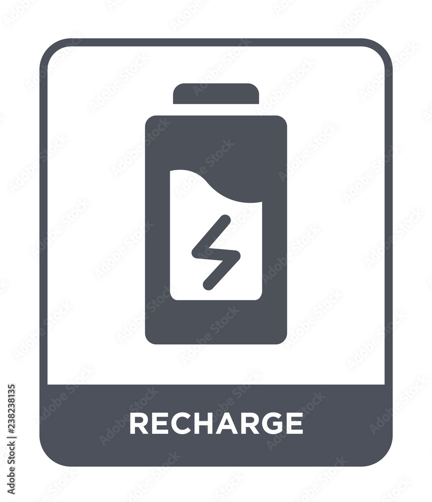 recharge icon vector recharge icon vector