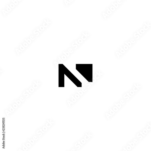 Letter N Modern Minimalist Monogram Abstract Creative Business Logo Free Download Letter N Modern Minimalist Monogram Abstract Creative Business Logo - GFXLoad