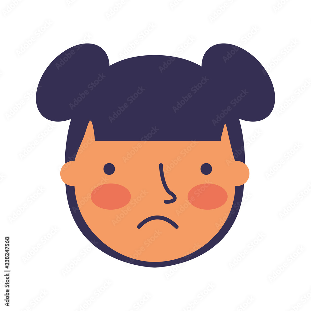 girl face sad expression gesture girl face sad expression gesture