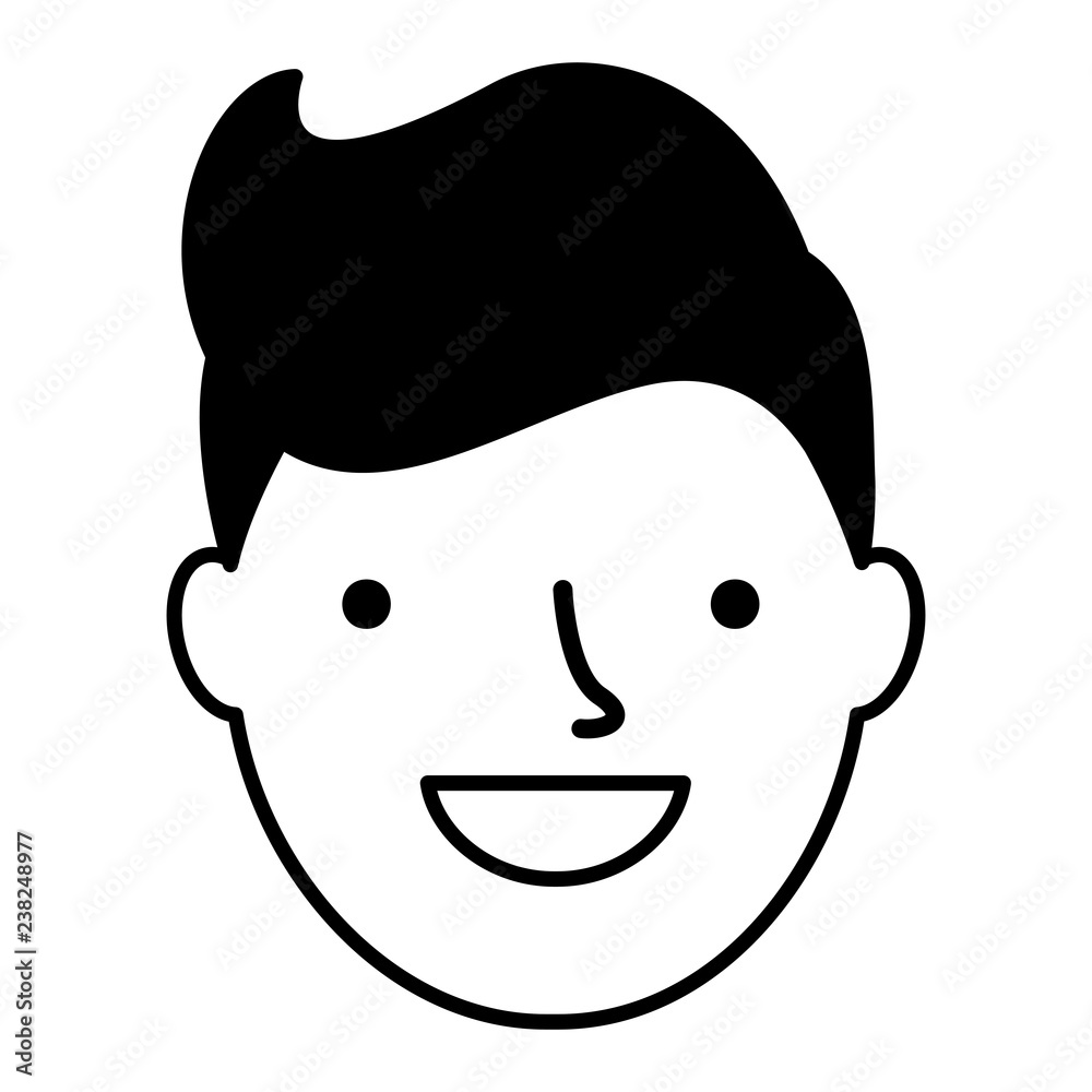 smiling expression boy face happy smiling expression boy face happy