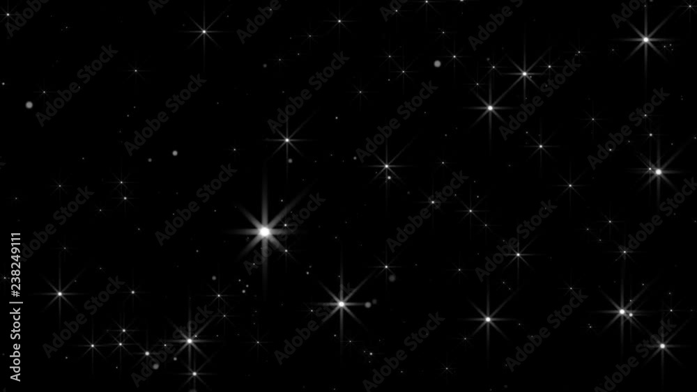 sparkles twinkling stars background