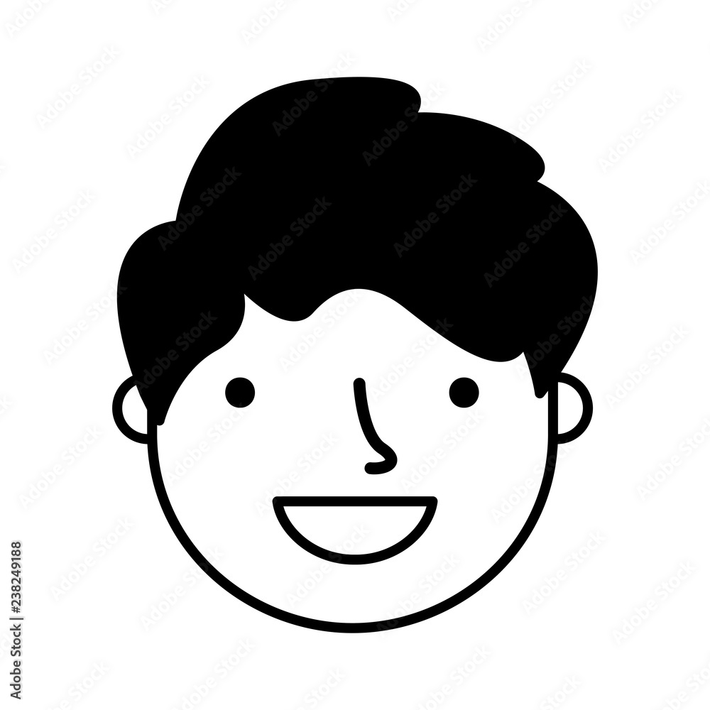 smiling expression boy face happy smiling expression boy face happy