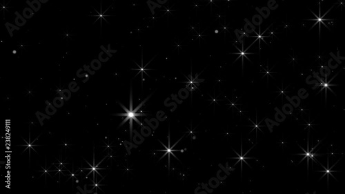 sparkles twinkling stars background