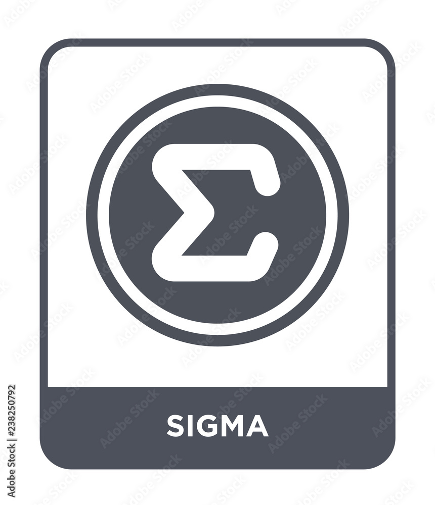 sigma icon vector sigma icon vector
