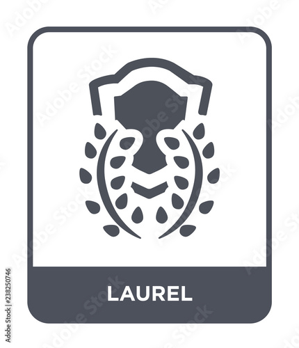 laurel icon vector