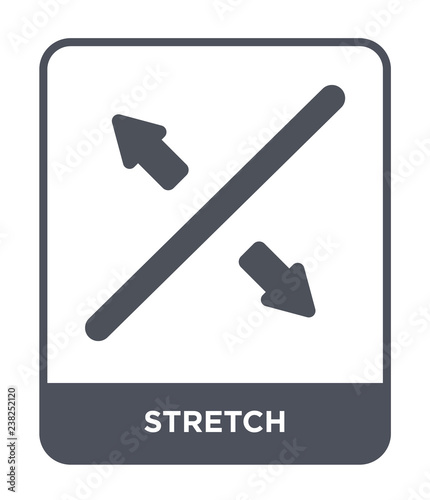 stretch icon vector