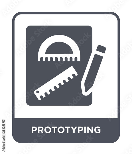 prototyping icon vector