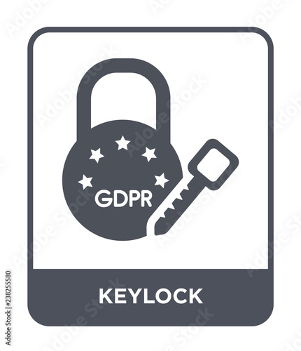 keylock icon vector