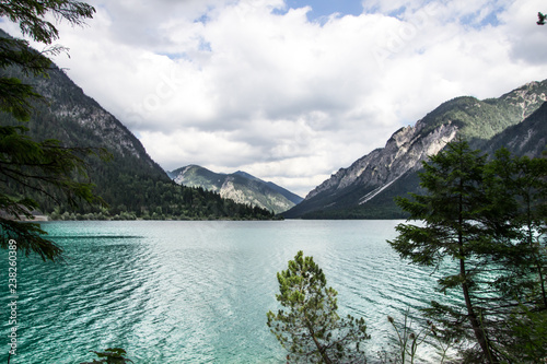 lake in the mountains