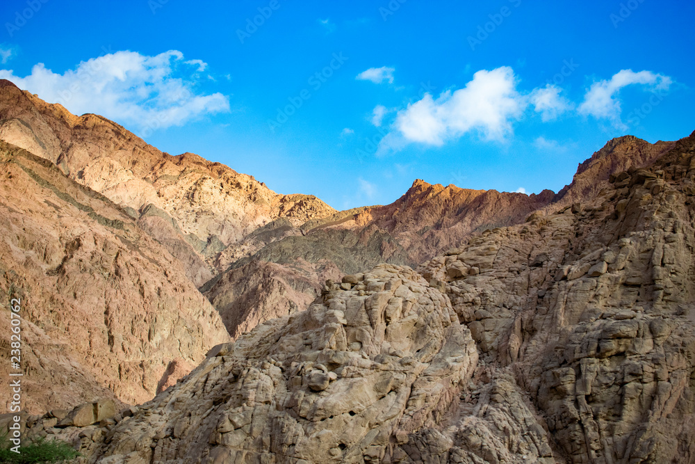 The beauty of the mountains of the Sinai Peninsula in Egypt The beauty of the mountains of the Sinai Peninsula in Egypt