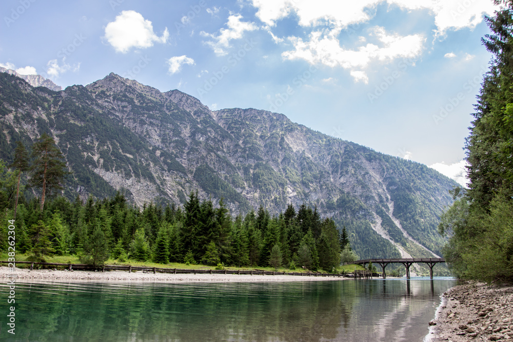 lake in the mountains