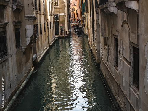 Canal in the centre of Venice, Italy © yackers1