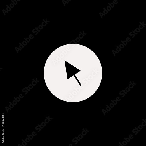 Free Download cursor vector icon. flat cursor design. cursor illustration for graphic - GFXLoad