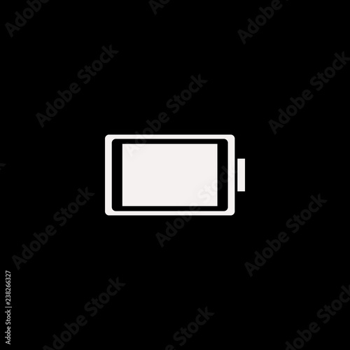 Free Download full battery vector icon. flat full battery design. full battery illustration for graphic - GFXLoad