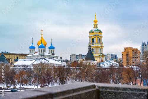 Novospassky Monastery New monastery of the Saviour, is one of the fortified monasteries surrounding Moscow from the south-east.