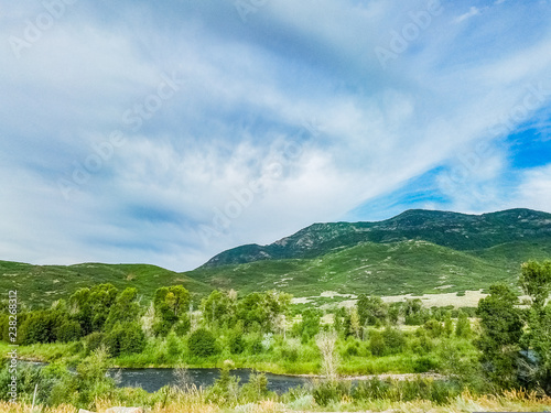 River in the Mountains of Utah