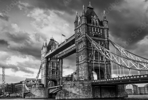 London Bridge in Monochrome