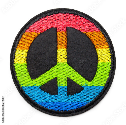 Obraz na płótnie Rainbow Peace Patch