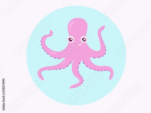 super cute octopus