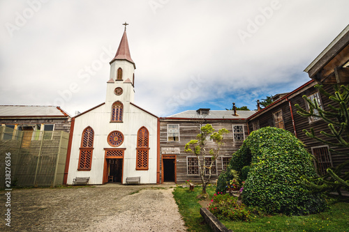 Chiloe Church Museum and Visitor Center at former Inmaculada Concepcion convent - Ancud, Chiloe Island, Chile