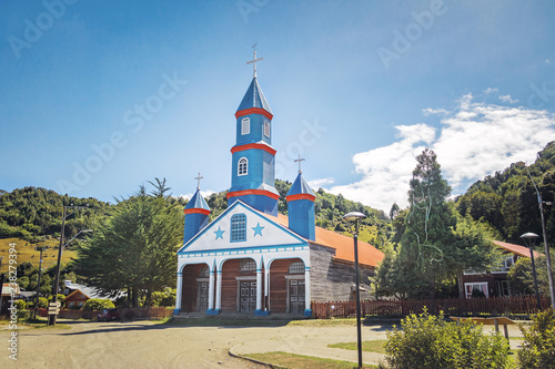Tenaun Church - Tenaun, Chiloe Island, Chile photo