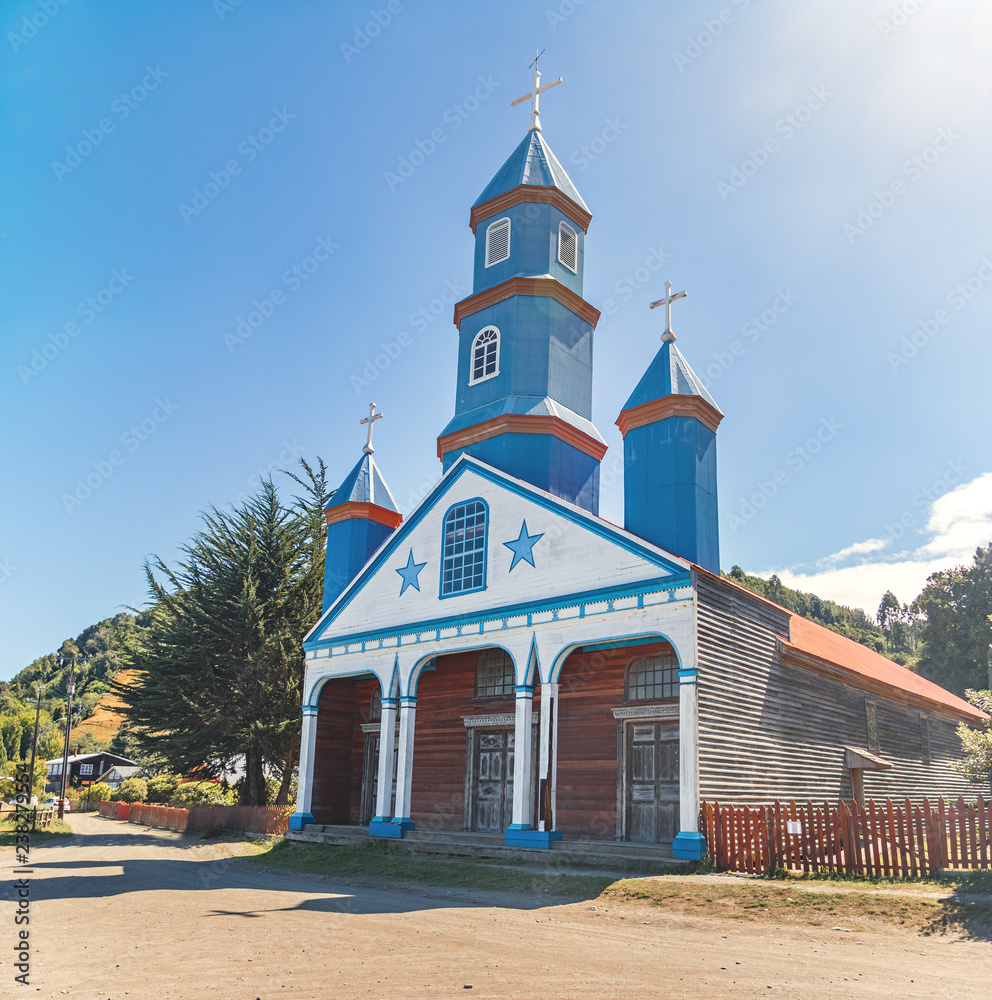 Tenaun Church - Tenaun, Chiloe Island, Chile Tenaun Church - Tenaun, Chiloe Island, Chile
