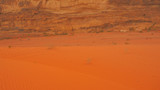 Wadi Rum, Jordan. Rocks and sand dunes. Middle East