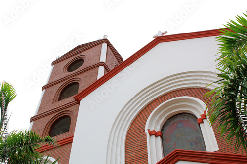 beautiful church in Santa Cruz de la Sierra city center, Bolivia.