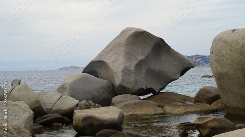 Sardinien, Cala Scillia, Felsen, Verwitterung, 10.06.2016 photo