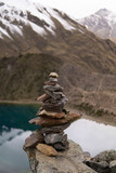 stack of stones water