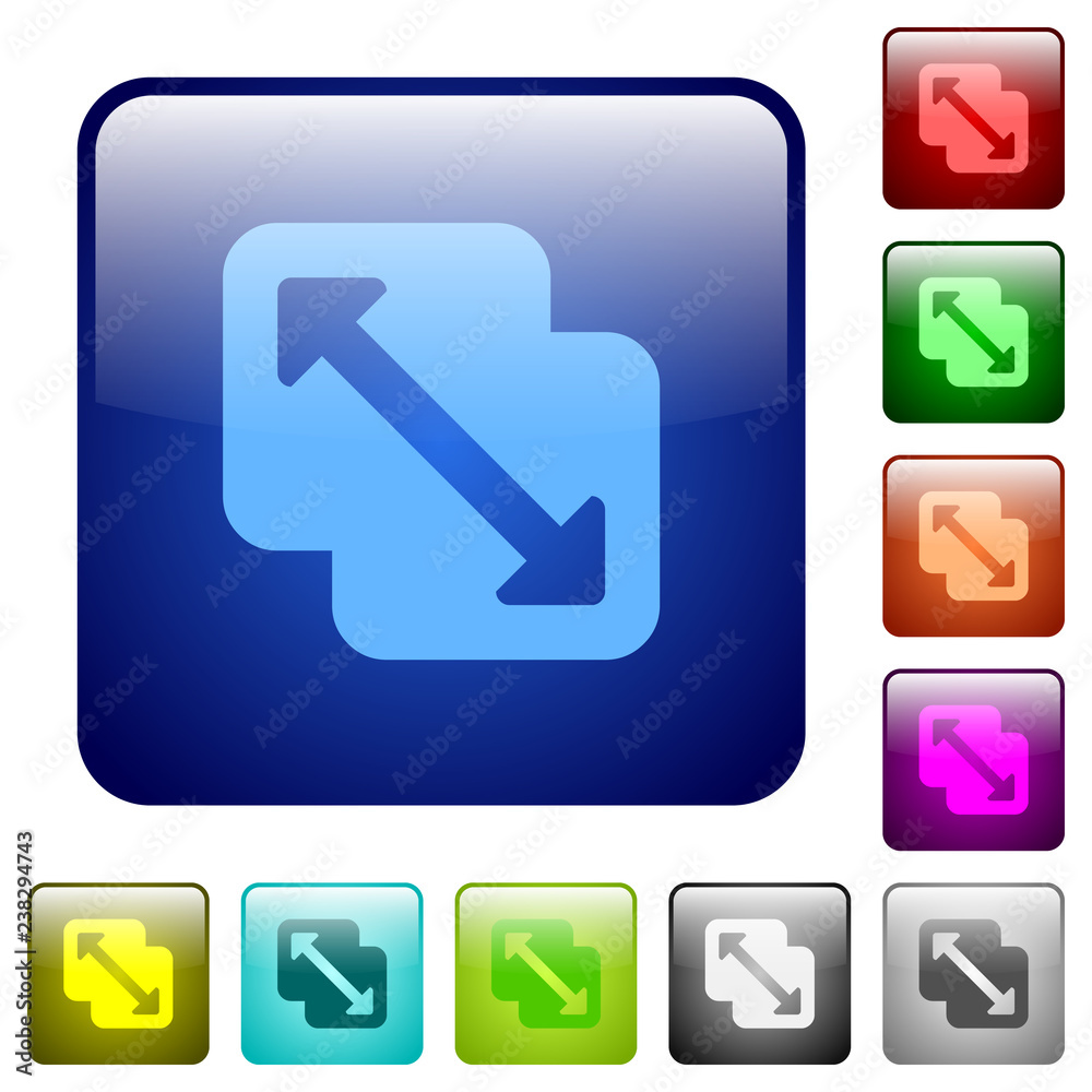 Merge shapes color square buttons Merge shapes color square buttons