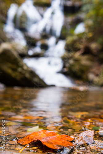 Waterfall in Saluda North Carolina photo