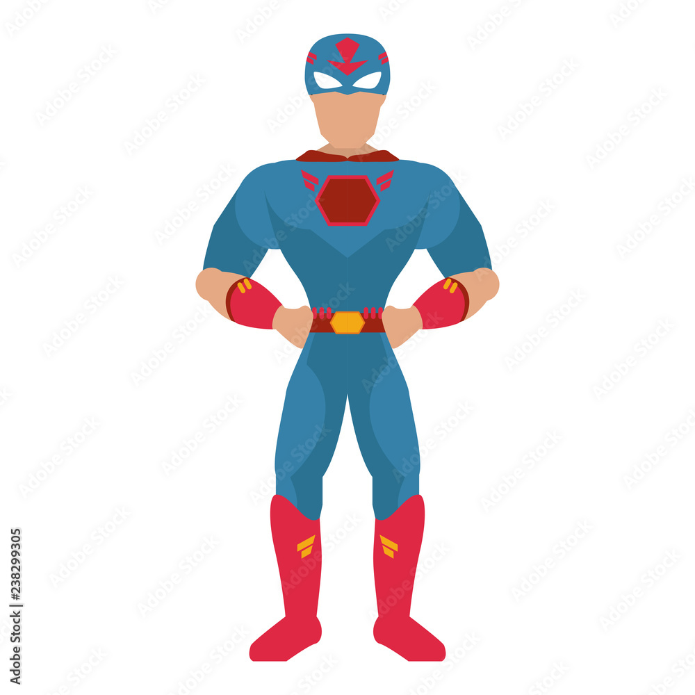 Superhero character cartoon Superhero character cartoon