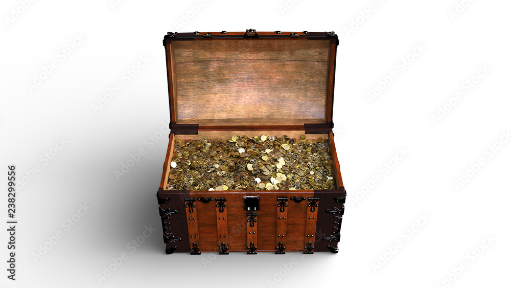 Golden chest hi-res stock photography and images - Alamy