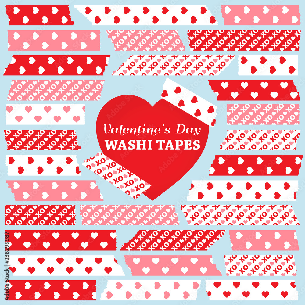 Clip Art - Valentine Washi Tape